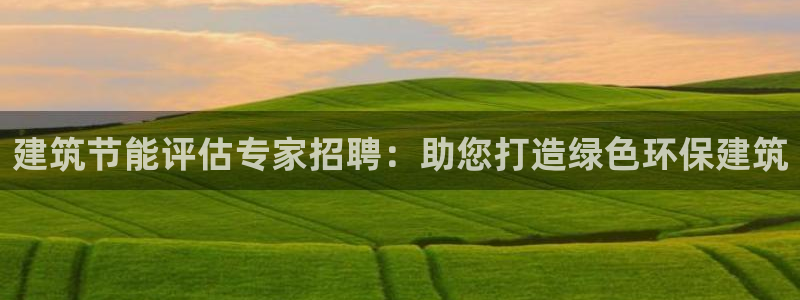 e尊国际网址：建筑节能评估专家招聘：助您打造绿色环保建筑