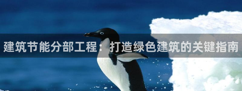 e尊国际客户端：建筑节能分部工程：打造绿色建筑的关键指南