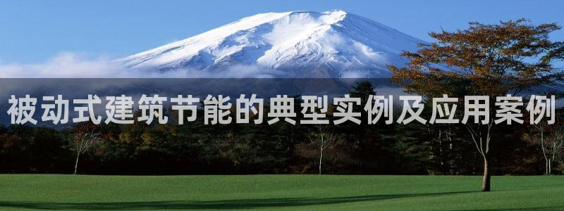 e尊国际是个黑网：被动式建筑节能的典型实例及应用案例