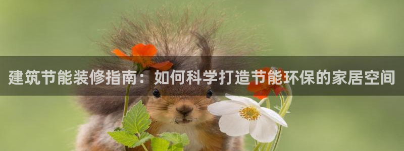 e尊国际娱乐官网地址：建筑节能装修指南：如何科学打造节能环保的家居空间