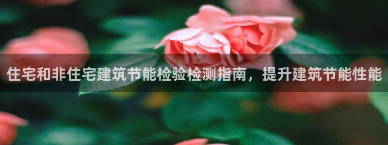 e尊电竞：住宅和非住宅建筑节能检验检测指南，提升建筑节能性能