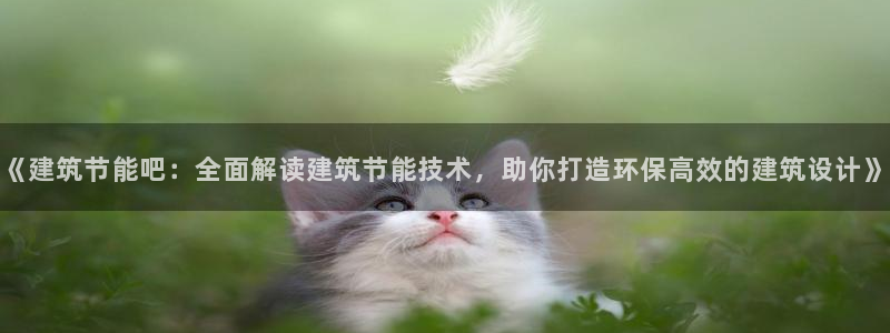 尊亿游戏国际官网：《建筑节能吧：全面解读建筑节能技术，助你打造环保高效的建筑设计》