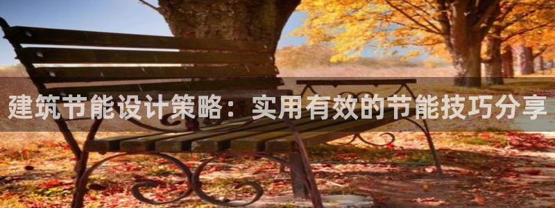 e尊国际是个黑网：建筑节能设计策略：实用有效的节能技巧分享